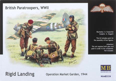 British paratroopers, WWII – Operation Market Garden, 1944 (Ridig Landing)