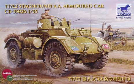 T17E2 Staghound AA armored car
