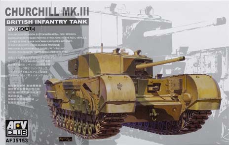 Churchill MK.III British Infantry Tank