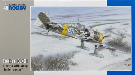 Fokker D.XXI “4 sarja with Wasp Junior engine”