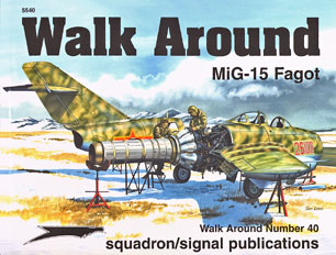 MiG-15 Fagot Walk Around Number 40