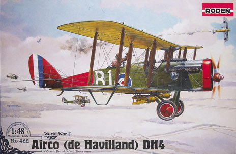 Airco (de Havilland) DH4 WWI two-seater