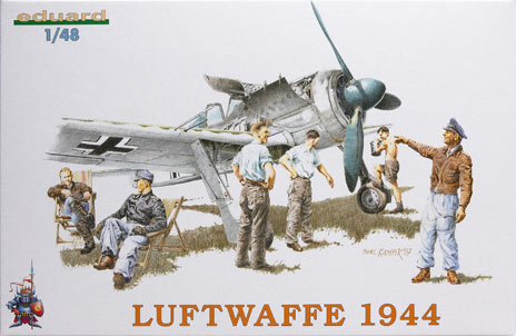 Luftwaffe fighter crew, 1944