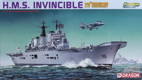 H.M.S. Invincible 25th Falklands War Anniversary