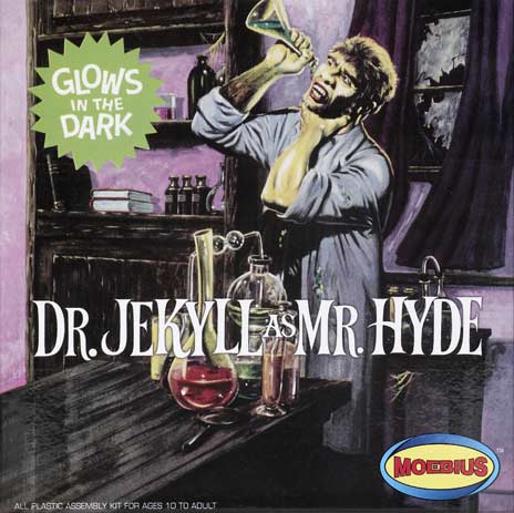 Model kit review: Moebius Models 1/8 scale Dr. Jekyll as Mr. Hyde