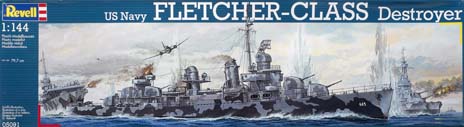 US Navy Fletcher Class Destroyer