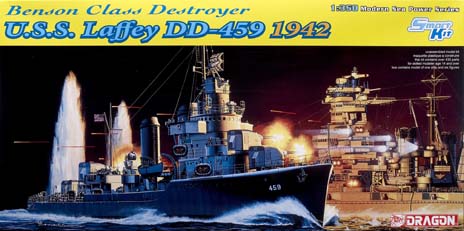 Benson Class Destroyer USS Laffey DD-459 1942