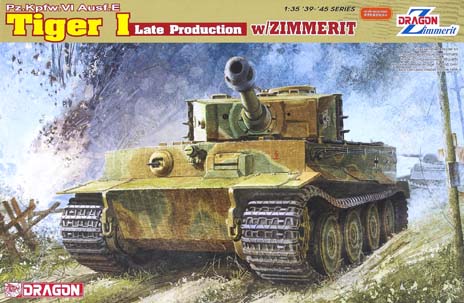 Pz.Kpfw.VI Ausf.E tiger I late production with zimmerit