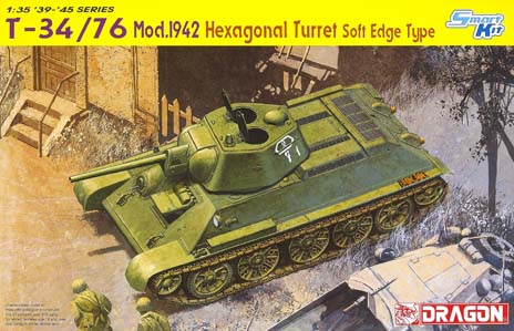 T-34/76 Mod. 1942 Hexagonal Turret soft edge type
