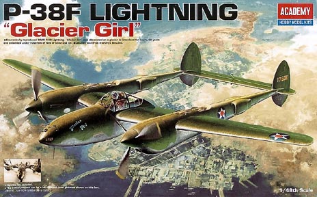 F-38F Lightning “Glacier Girl,”