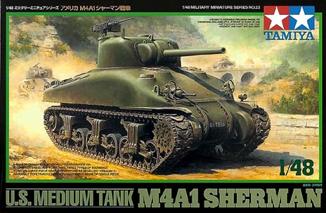 US medium tank M4A1 Sherman