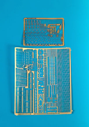 Essex class carrier photoetched brass set