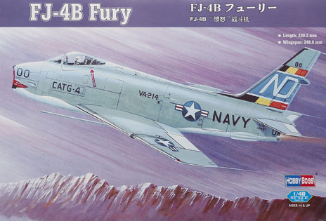 HobbyBoss 1/48 scale FJ-4B Fury