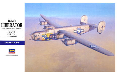 Hasegawa 1/72 scale B-24D Liberator