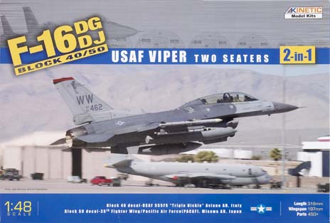 F-16 DG/DJ Block 40/50 USAF Viper two seaters 2’n1