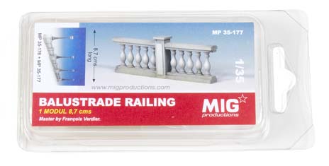Balustrade railing