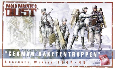 German Raketentruppen Ardennes Winter 1944-45