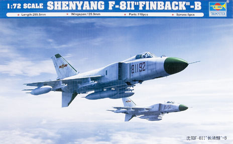 Shenyang F8II Finback B Chinese fighter/interceptor