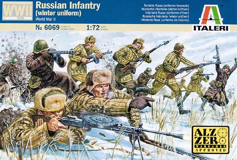 WWII Russian infantry (winter uniform)