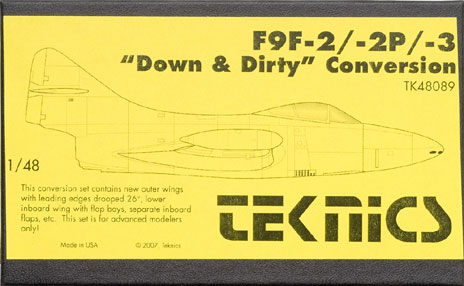 F9F-2/-2P/-3 “Down & Dirty” conversion