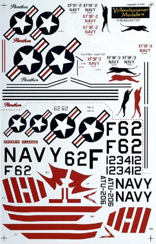 F9F-2 and XF9F-2/XF9F-3