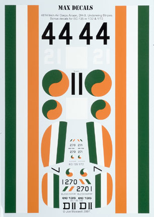 Irish Air Corps Anson, DH-9, Underwing stripes