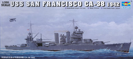 USS San Francisco CA-38 1942