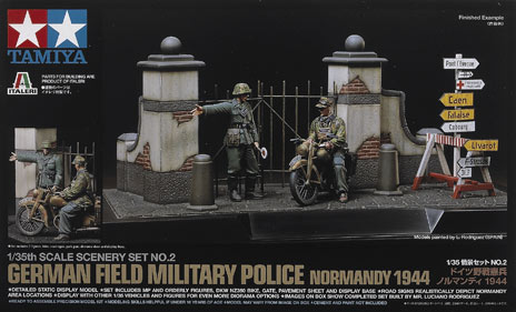 German field military police Normandy 1944