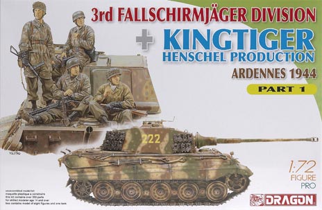 3rd Fallschirmjäger division Kingtiger Henschel Production Ardennes 1944 Part 1