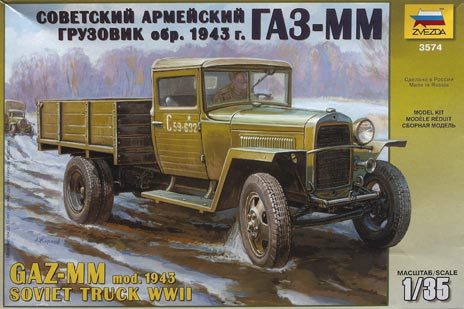 GAZ-MM mod. 1943 Soviet truck