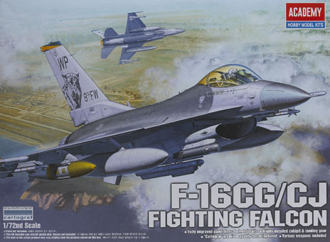 Academy 1/72 scale F-16CG/CJ Fighting Falcon