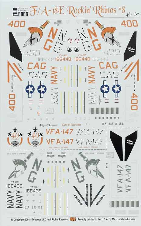 F/A-18E Rockin’ Rhinos No. 8