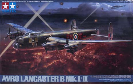 Revell Germany 1/72 scale Avro Lancaster B.Mk.I/III