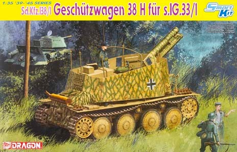 SdKfz.138/1 Geschützwagen 38 H für s.1G.33/1