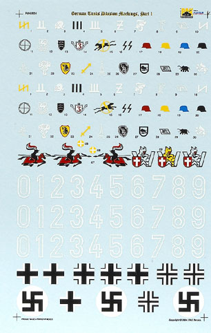 German tanks division markings Part 1