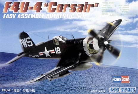 HobbyBoss 1/72 F4U-4 Corsair