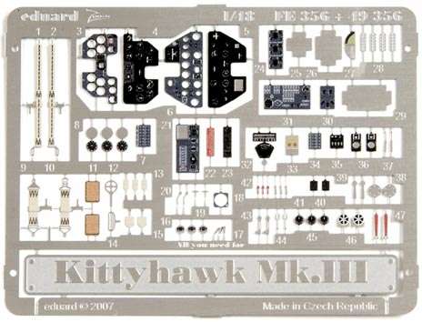 Kittyhawk Mk.III for Hasegawa
