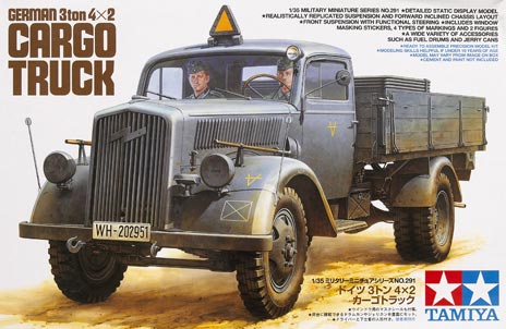 German 3ton 4×2 Cargo Truck