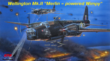 Wellington Mk.I landing flaps for Trumpeter