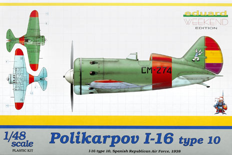 Azur 1/32 scale Polikarpov I-16 Type 10