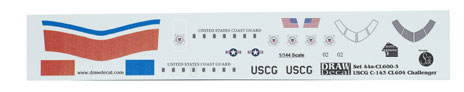 44s – CL600-3 USCG C-143 CL604 Challenger