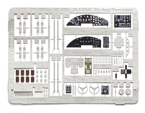 B-17E/F Flying Fortress self-adhesive for Academy
