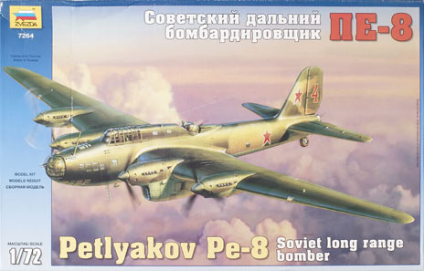 Petlyakov Pe-8 Soviet long range bomber