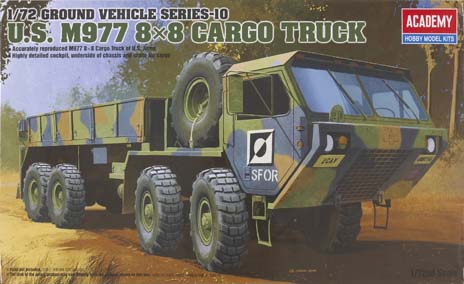 M977 8×8 cargo truck (includes load crane)