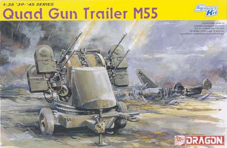 Quad gun trailer M55