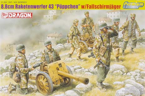 8.8cm Raketenwerfer 43 “Püppchen” with Fallschirmjäger