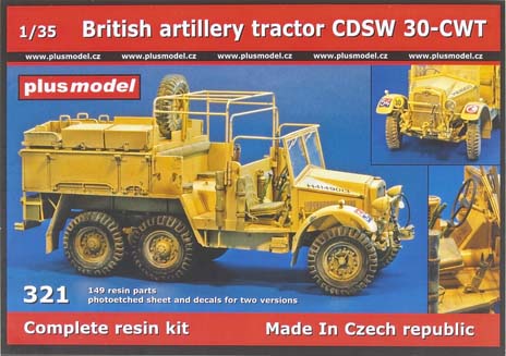 British artillery tractor CDSW 30-CWT