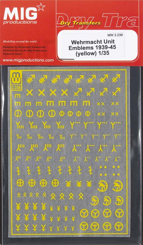 Wehrmacht Unit emblems 1939-1945