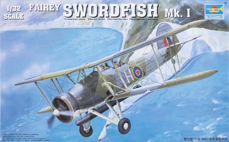 Fairey Swordfish Mk.1 WWII biplane