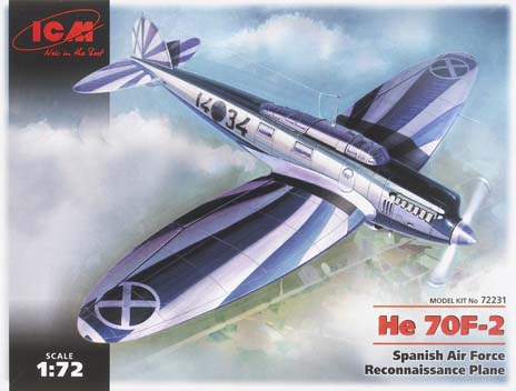 He 70F-2 Spanish Air Force reconnaissance plane